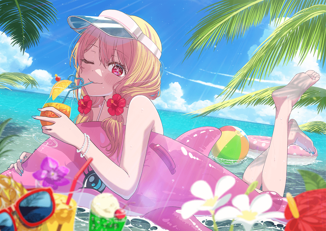 'Oshi no Ko' Celebrates Marine Day with Exclusive Ruby Artwork and Video