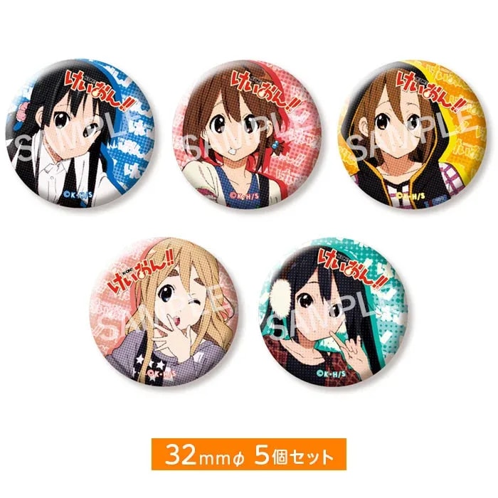 K-On!! Can Badge Set Restocked: Grab Yours Now!