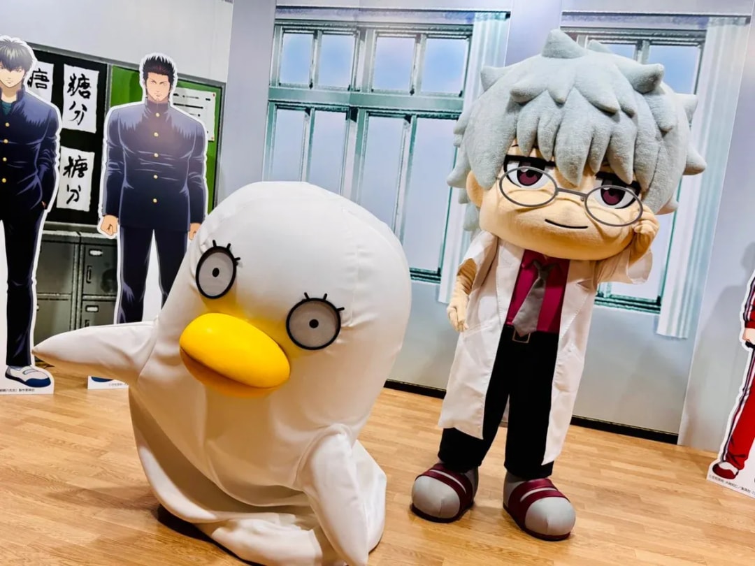 Meet Ginpachi-sensei and Elizabeth at the Aniplex Booth