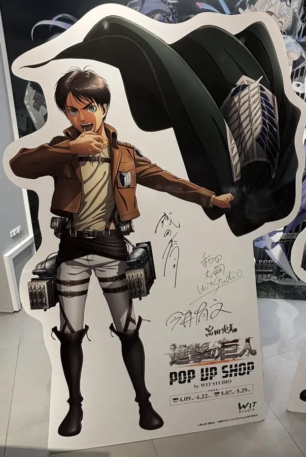 A Heartfelt Thanks to Attack on Titan Fans at Today's Event