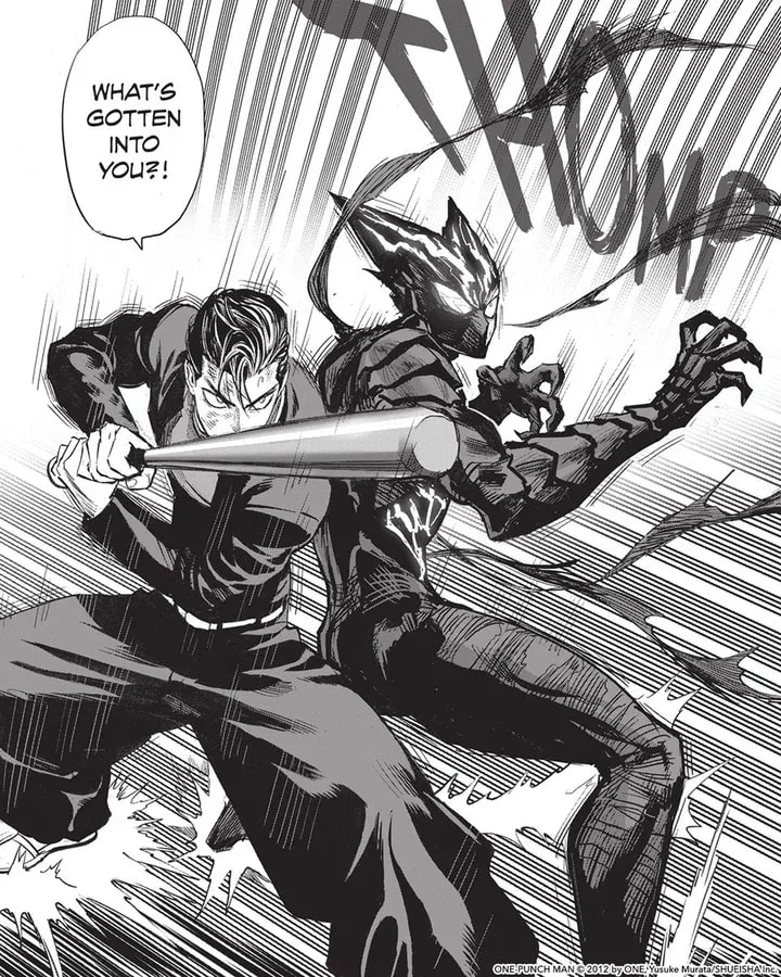 The Unlikely Partnership of Metal Bat and Garou in One-Punch Man