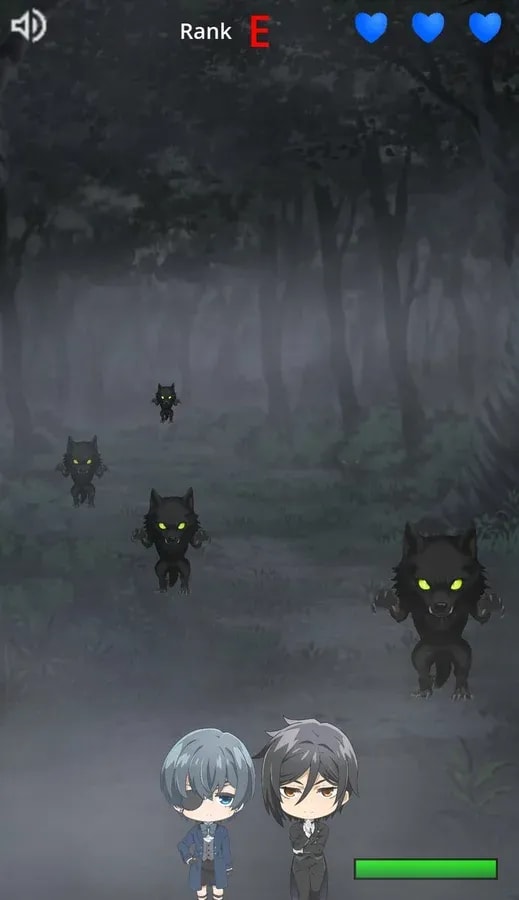 Join the Werewolf Hunting Game in 'Black Butler - The Green Witch Arc'