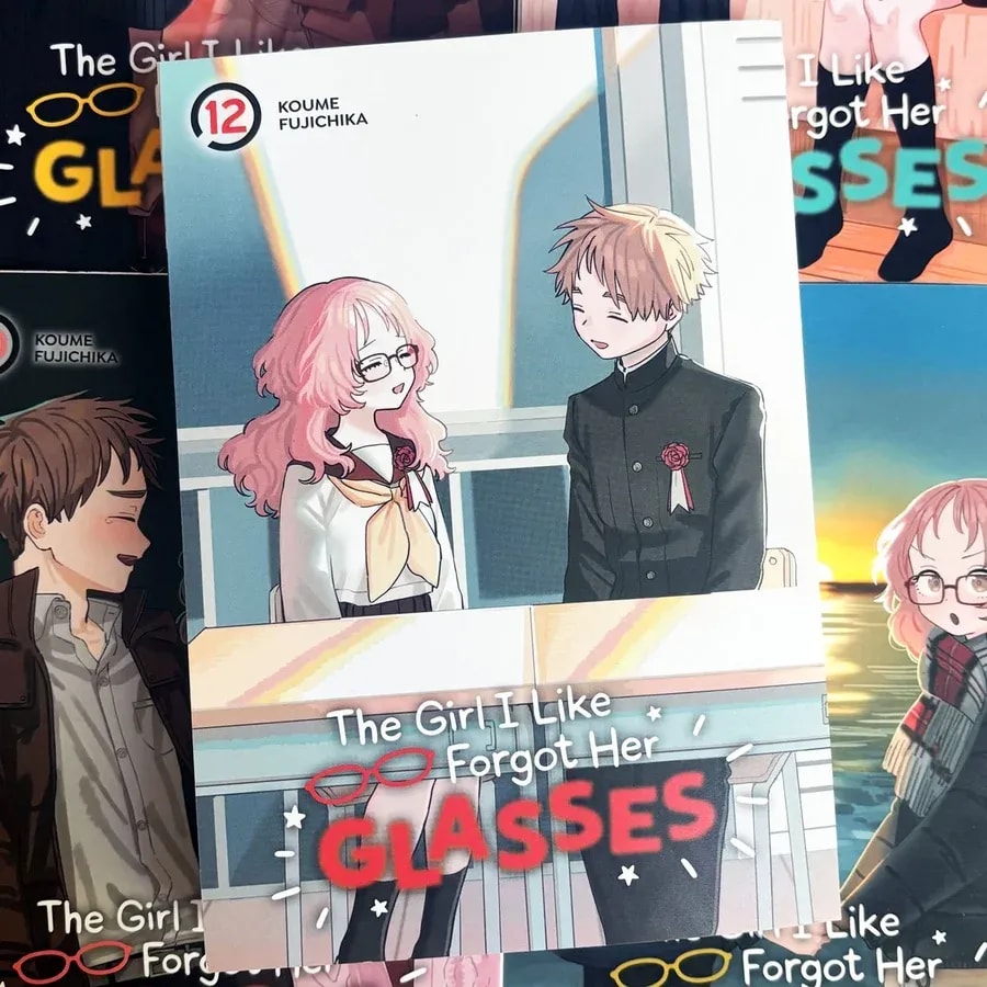 Volume 12 of The Girl I Like Forgot Her Glasses - Get Your Copy Today!