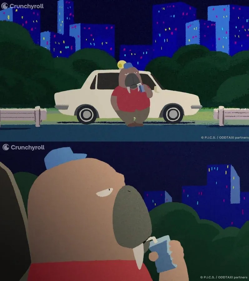 Exploring the Life of a Cab Driver in 'ODDTAXI'