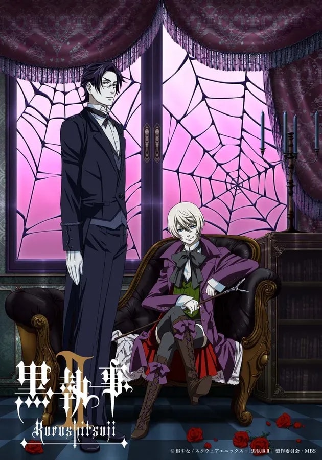 Stream All Episodes of 'Black Butler II' for Free