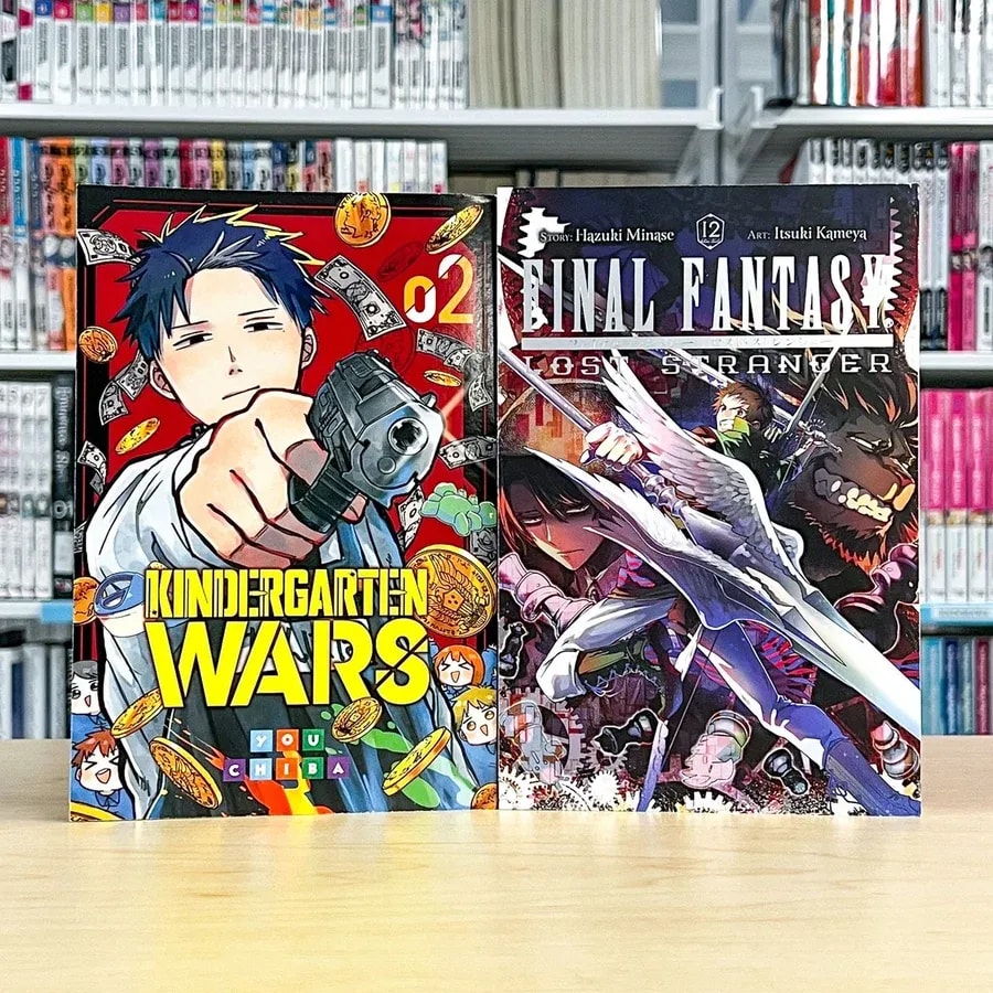 New Releases: Kindergarten Wars Vol. 2 and Final Fantasy Lost Stranger Vol. 12