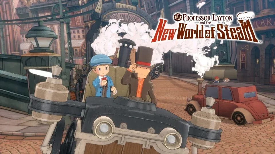 Professor Layton and the New World of Steam: New Trailer Reveals Revised Release Date