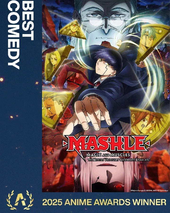 MASHLE: MAGIC AND MUSCLES Takes Home Best Comedy at 2025 Anime Awards