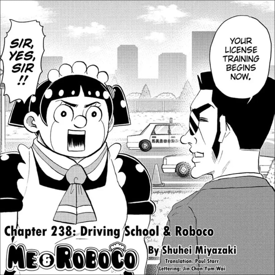Roboco's Hilarious Adventure in Driver's License Testing in Me & Roboco Chapter 238