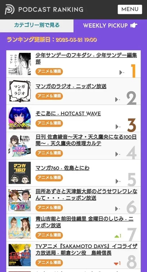 'Shonen Sunday's Speech Bubble' Tops Apple's Anime & Manga Category!