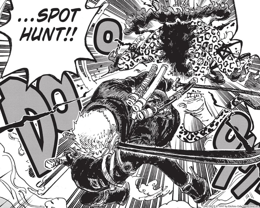 Zolo's Unstoppable Target: Spot Hunt's Precision in One Piece