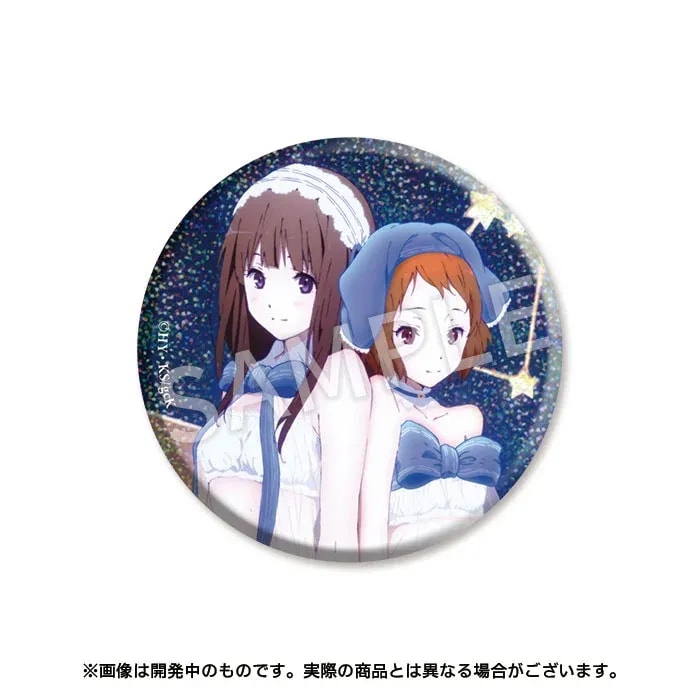 Hyouka Merchandise Restocked: Hologram Can Badges and Acrylic Plates