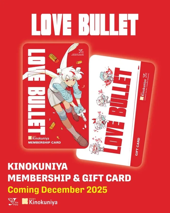 Celebrate with Love Bullet: Kinokuniya's Exclusive Membership and Gift Cards
