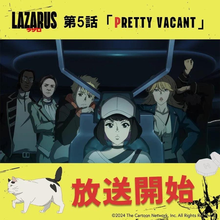 LAZARUS Anime Episode 5 Premieres on TV Tokyo: Share Your Thoughts