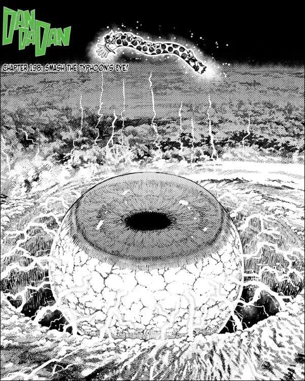Dandadan Chapter 198: Enter the Eye of the Typhoon in Shonen Jump