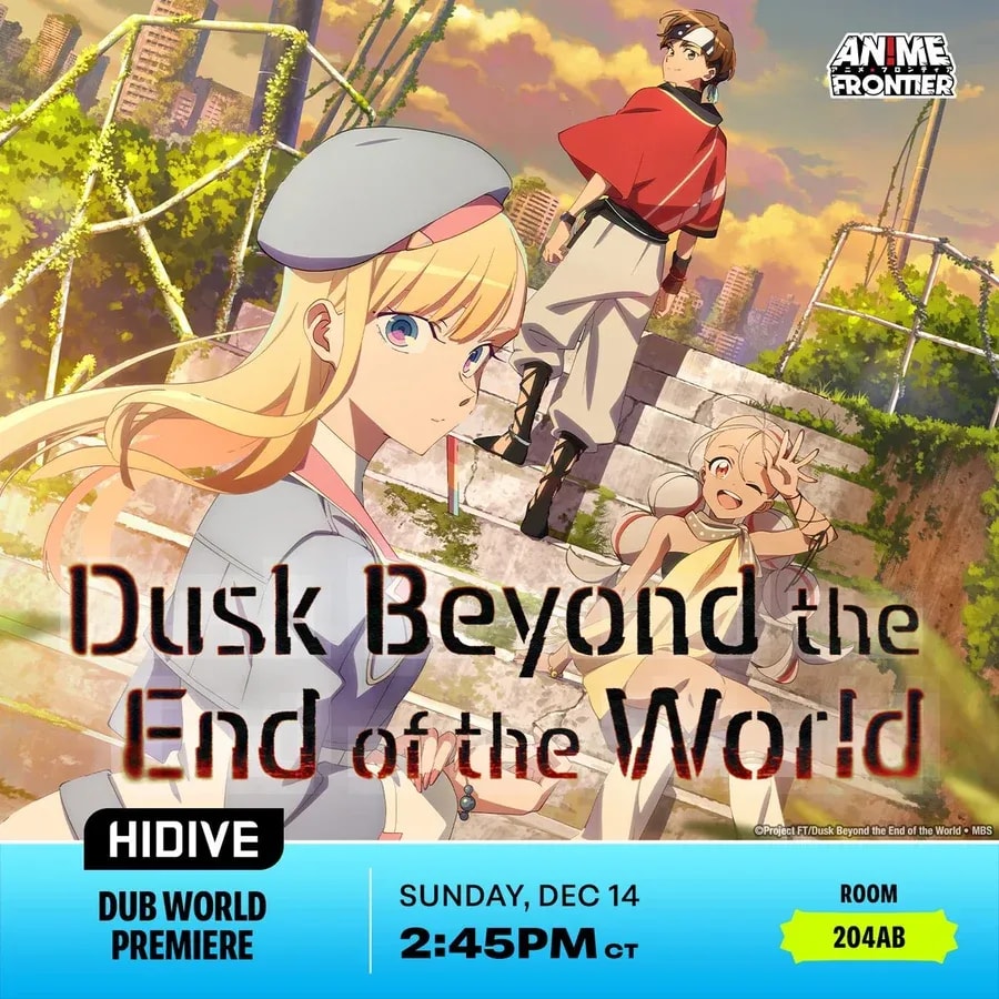 Experience the World Premiere of Dusk Beyond The End Of The World Dub at Anime Frontier TX