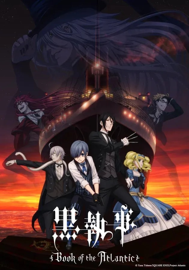 Watch 'Black Butler: Book of the Atlantic' for Free Now!