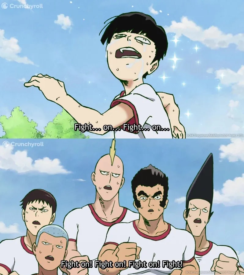 Motivational Anime Moments: Never Give Up