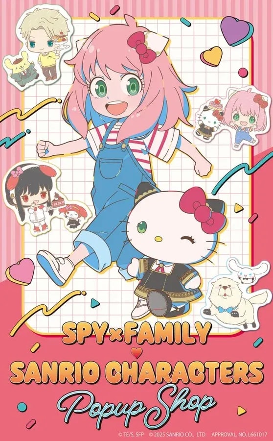 Experience the SPY×FAMILY and Sanrio Collaboration at the Limited-Time Shop!