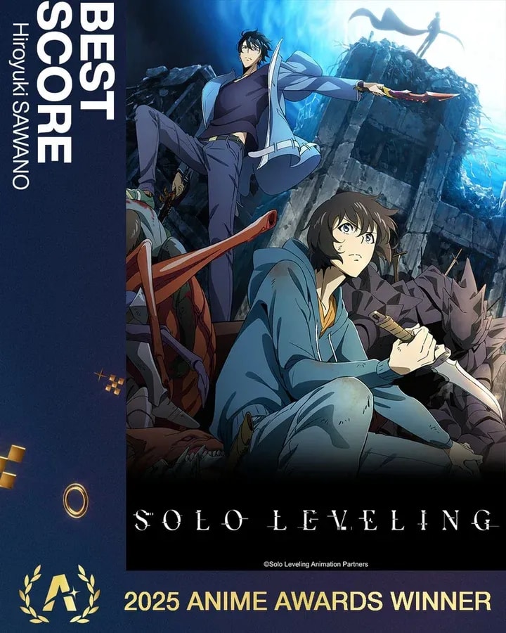 Solo Leveling's Epic Score by Hiroyuki Sawano Triumphs at 2025 Anime Awards