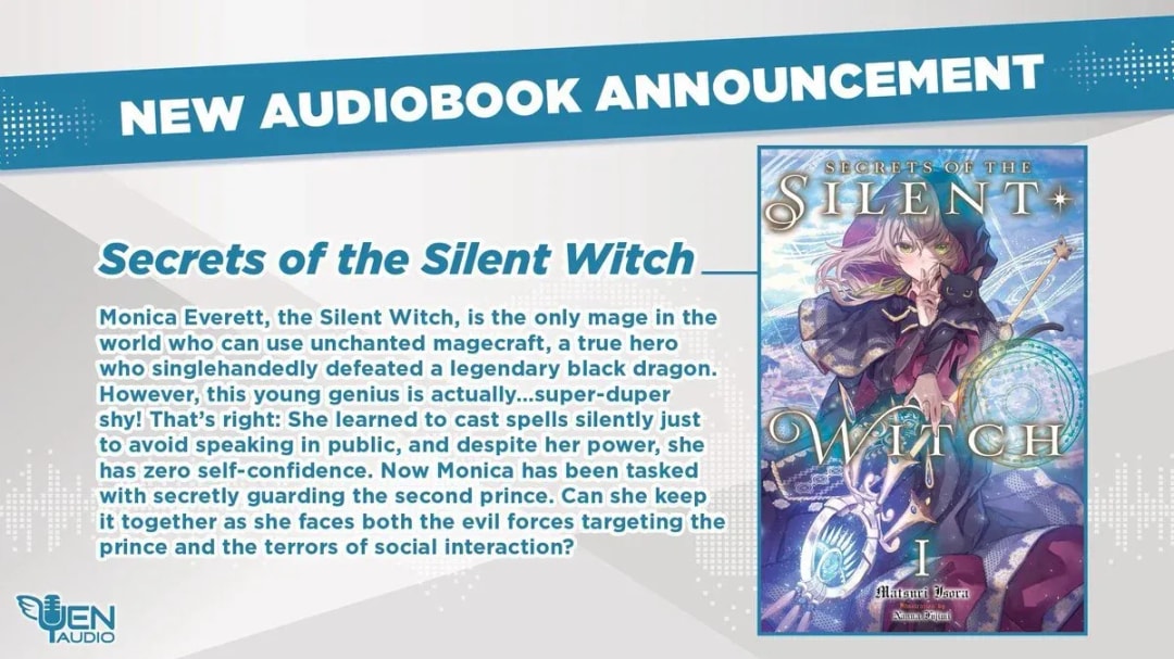 Secrets of the Silent Witch: Audiobook Launch