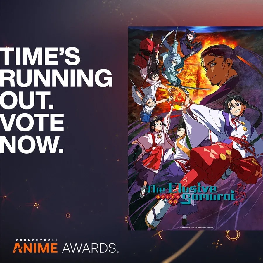 Final Call: Support The Elusive Samurai in The Anime Awards!