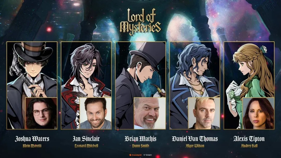 Lord of Mysteries English Dub Premieres: Meet the Voice Cast