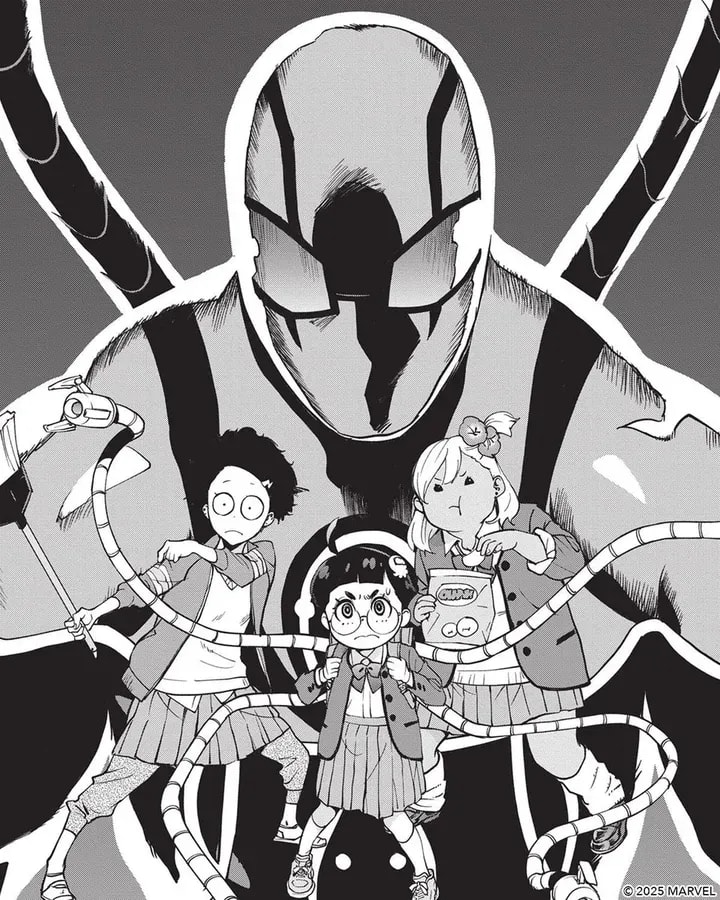 Otoha and Friends Face Superior Octopus in Spider-Man: Octo-Girl, Vol. 2