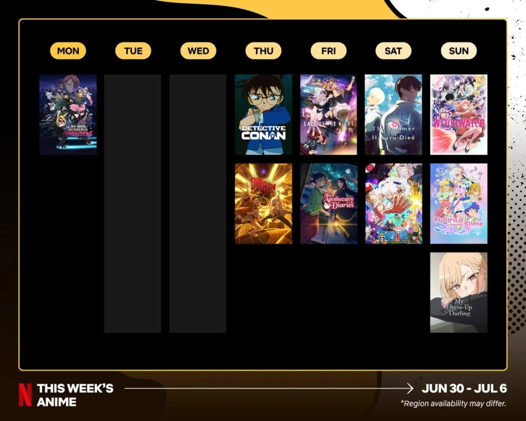 Optimize Your Anime Viewing: Weekly Binge-Watch Schedule