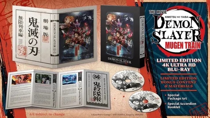 Experience Demon Slayer: Mugen Train in Stunning 4K - Available Now!