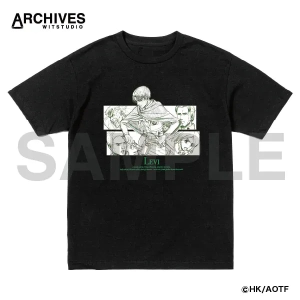 Exclusive Attack on Titan T-Shirts at WIT STUDIO's POP UP SHOP