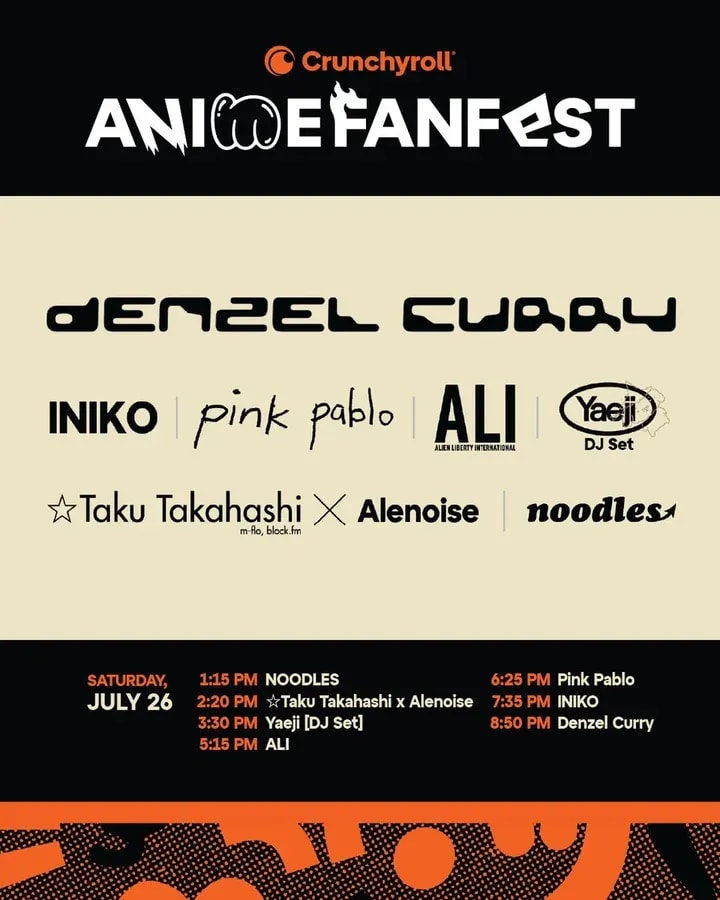 Join the Excitement at Crunchyroll Anime FanFest Day 2