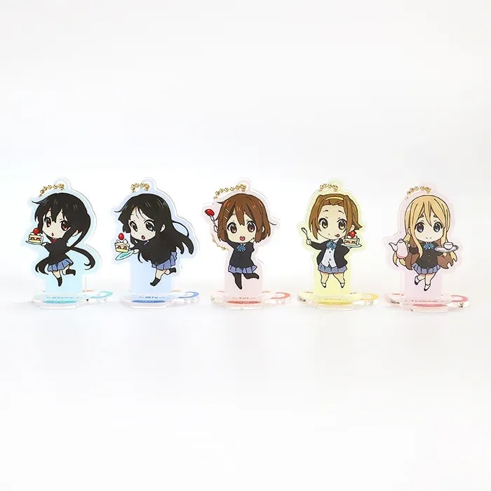 K-ON! Series Merchandise Update: Adorable Stand Acrylic Charms Restocked!