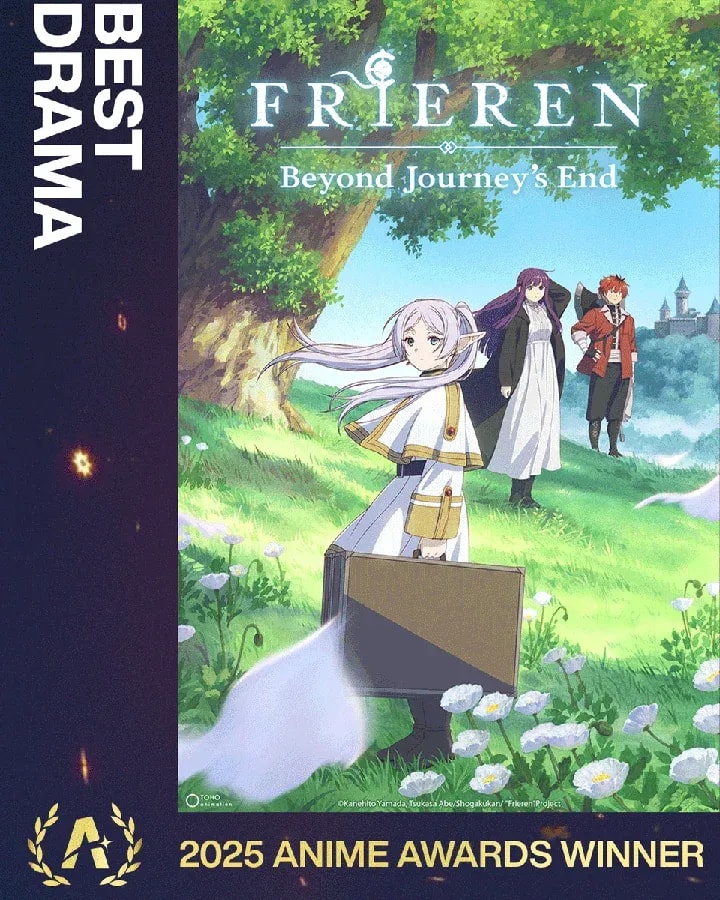 Frieren: Beyond Journey's End Triumphs at 2025 Anime Awards!