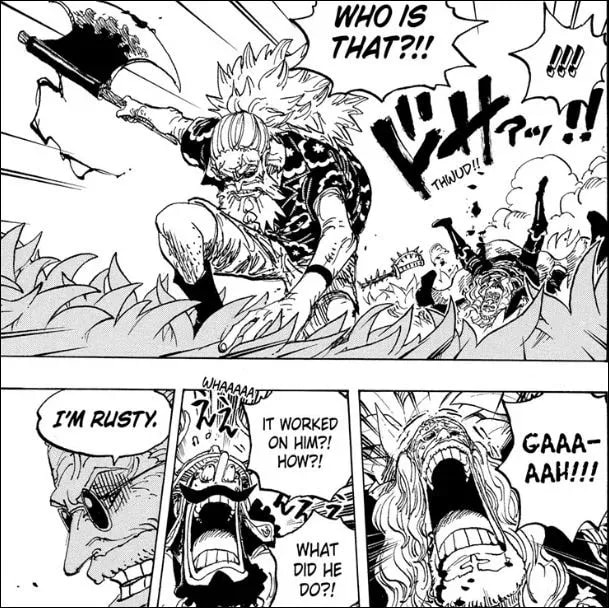 One Piece: Scopper Gaban's Battle Against the Holy Knights