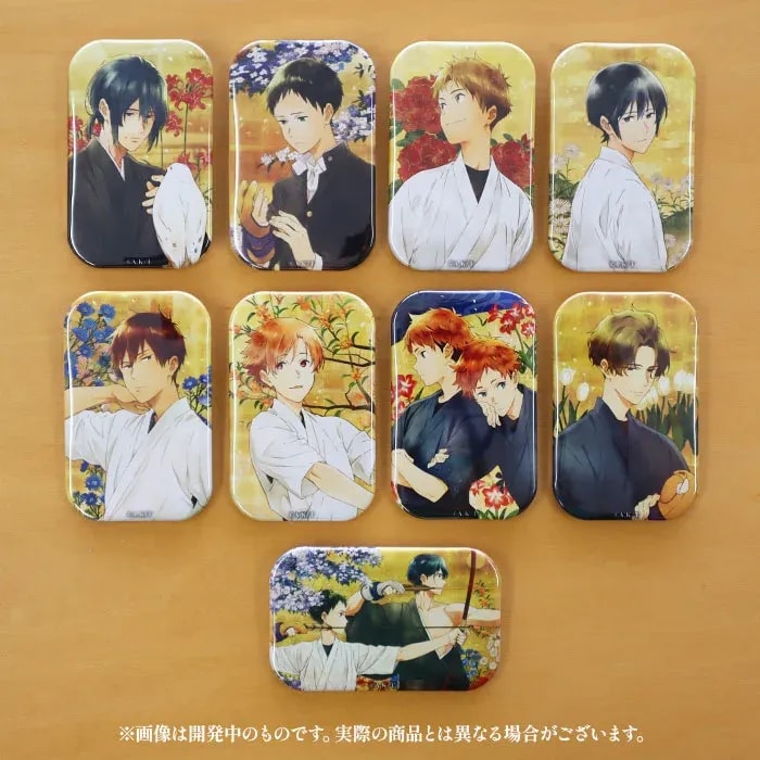 Restocked: Exclusive Tsurune Character Can Badges Now Available!