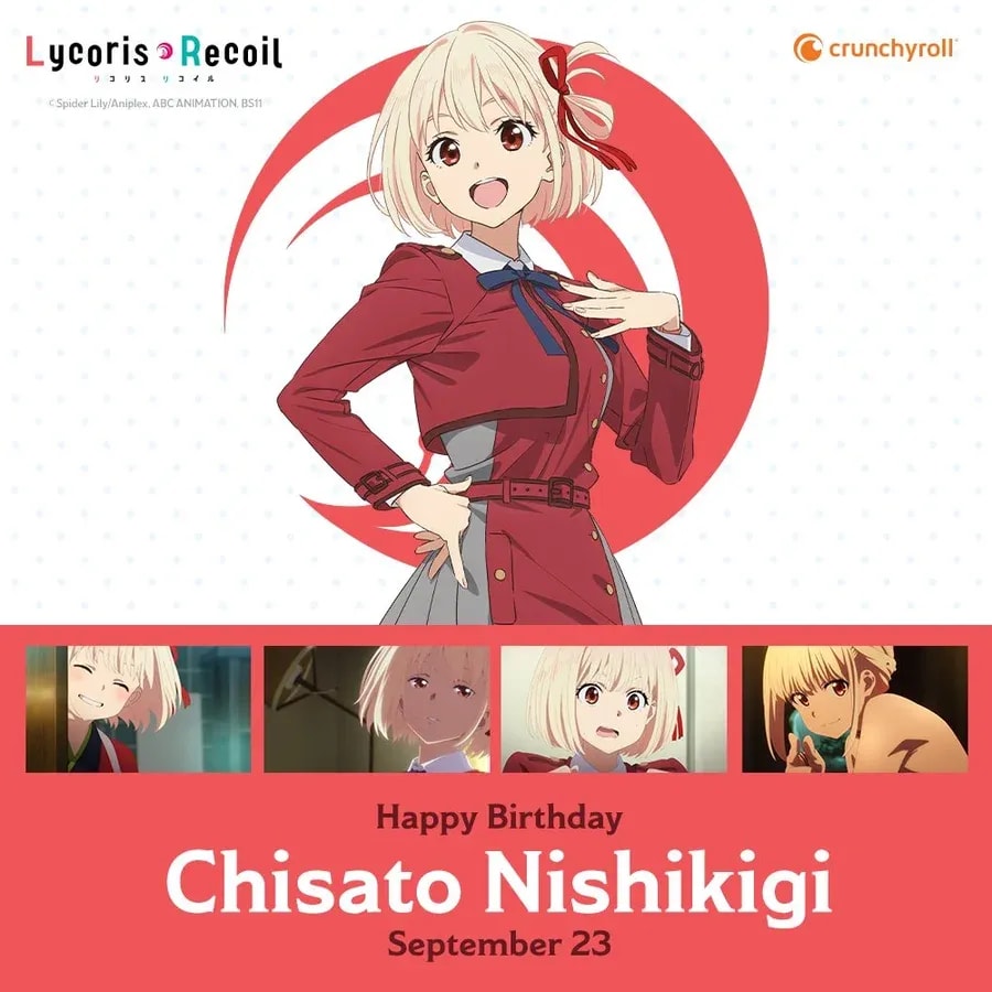 Join the Celebration of Chisato Nishikigi!