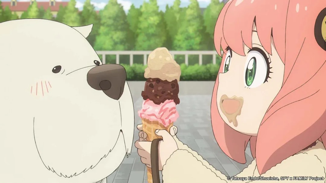 Anya's Delight: Ice Cream Moments in Spy x Family