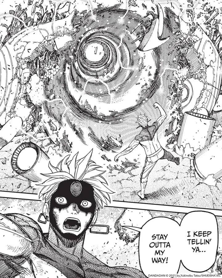 The Unstoppable Force of Evil Eye in Dandadan