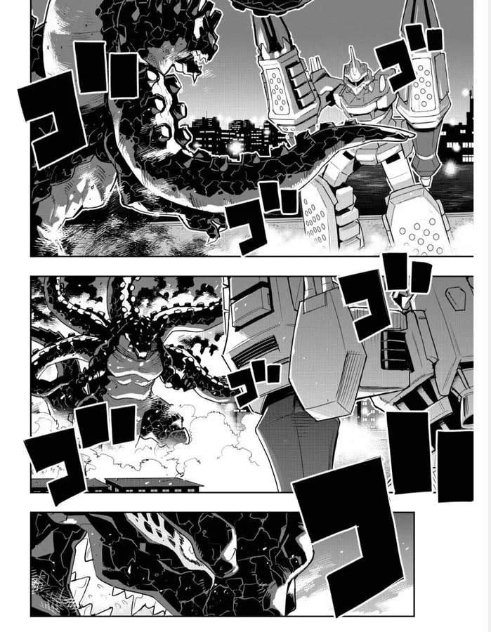 Final Battle in 'KOE Volcalus': Humanity vs. Kaiju!