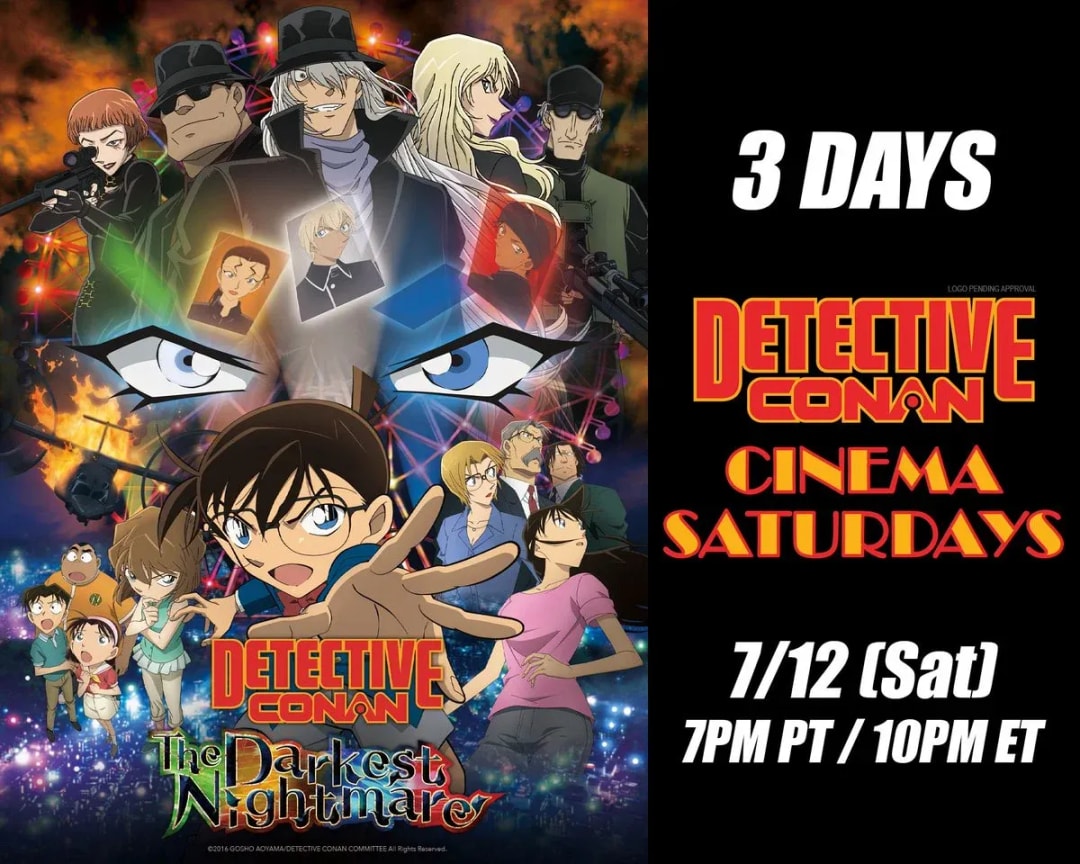 Join Detective Conan: Cinema Saturdays for an Exciting Premiere!