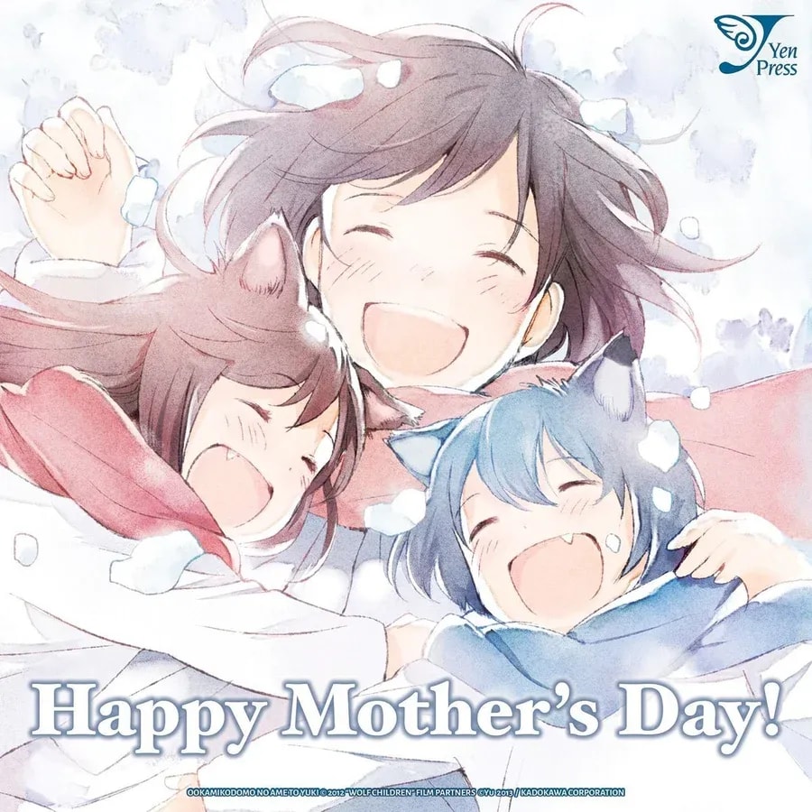 Celebrate Mother's Day with Wolf Children: A Heartwarming Anime Tribute