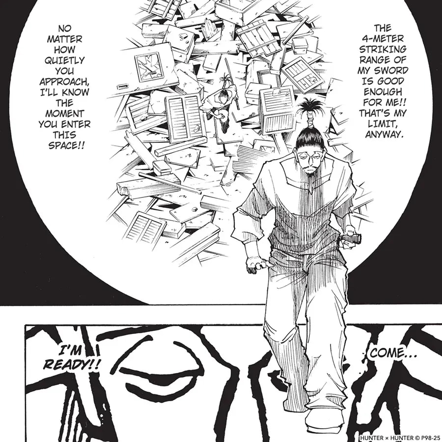 Hunter x Hunter: The Lethal Precision of Nobunaga's Blade