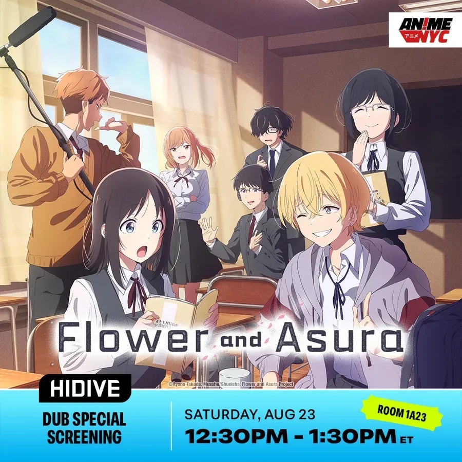 Experience the Art of Storytelling: Special Dub Screening of Flower and Asura at Anime NYC