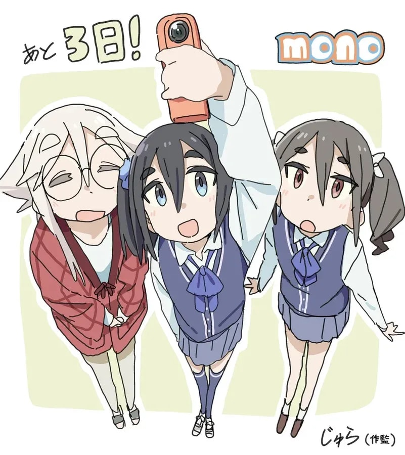 Countdown Begins: 3 Days Until "mono" Anime Series Premiere!