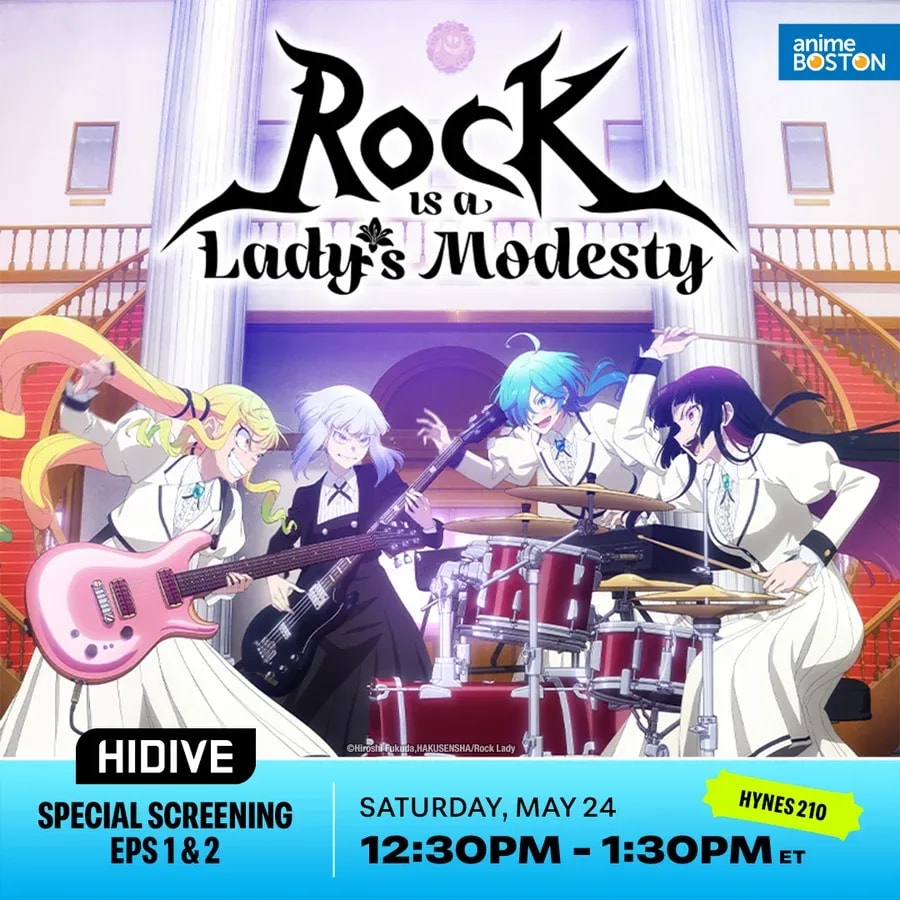 Experience the Fusion of Rock Bands and Anime at Anime Boston