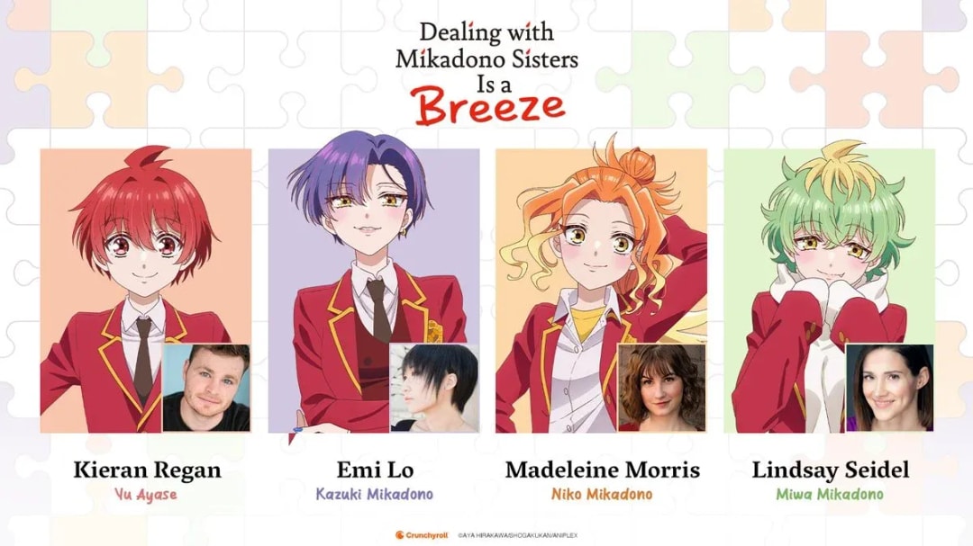 Exciting Launch: English Dub of 'Dealing With Mikadono Sisters is a Breeze' Starts Tomorrow