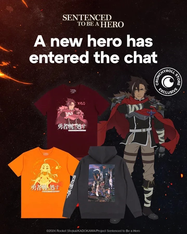 Sentenced to Be a Hero: New Anime Series and Exclusive Merchandise