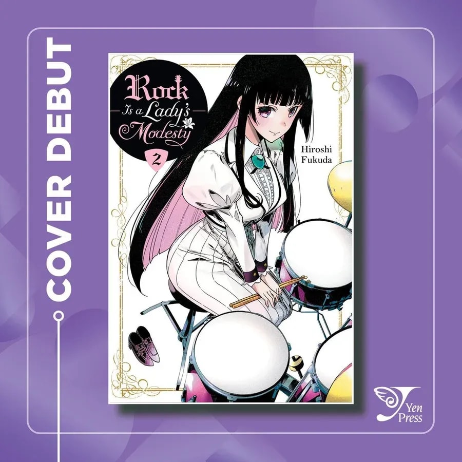 Lilisa Suzunomiya's Secret Rock Band Adventure in 'Rock Is a Lady's Modesty, Vol. 2'