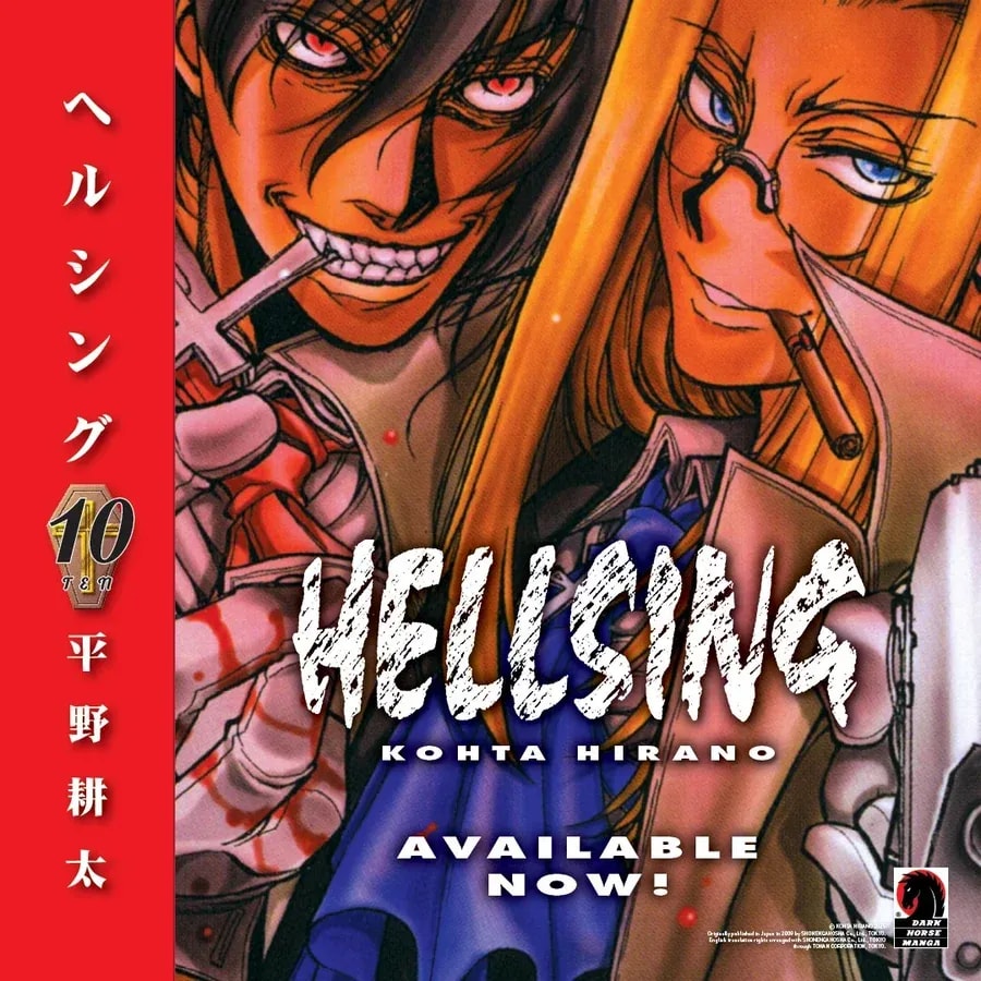 Hellsing's Epic Conclusion: Volume 10 Now Available